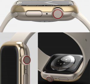 Ringke Ringke Bezel Etui Ramka Koperta Ze Stali Nierdzewnej Do Apple Watch 7 41Mm Złoty 10