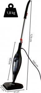 Mop parowy Maltec Mop Parowy Myjka Parowa Parownica Multifunkcjonalna 15w1 2