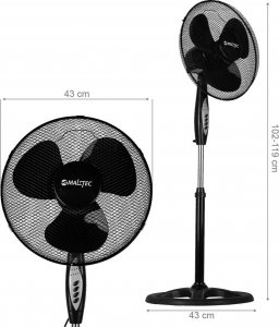 Wentylator Maltec HD Storm 2500 czarny 2