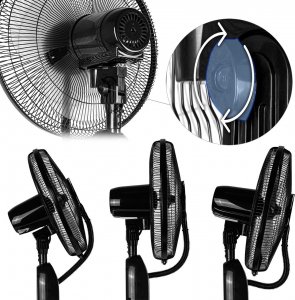 Wentylator Maltec Turbo Wentylator Nawilżacz WATERFALL AROMA Wiatrak Podłogowy+pilot 6