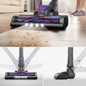 Odkurzacz ręczny Maltec Odkurzacz Bezprzewodowy Ręczny TURBOCYCLONE 3000 SUPER POWER 8