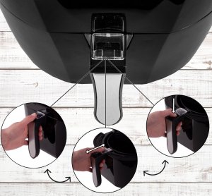 Frytkownica beztłuszczowa Maltec Frytkownica Beztłuszczowa Frytownica AirFryer2500W 4