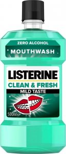 JOHNSON Listerine Clean & Fresh Płyn do płukania jamy ustnej Mild Taste 500ml 1