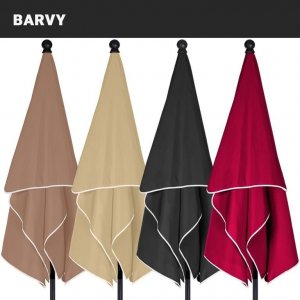 Stilista STILISTA Parasol balkonowy składany, 200 x 125 cm, beżowy 2