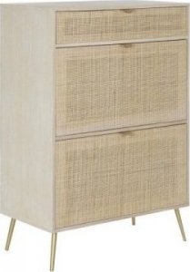 DKD Home Decor Szafka na Buty DKD Home Decor Rattan Drewno paulowni (75 x 40 x 112,5 cm) 1