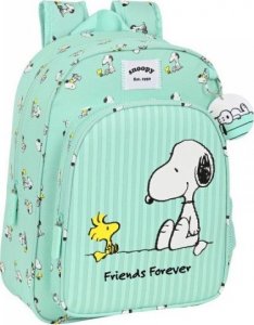 Snoopy Plecak szkolny Snoopy Friends forever Mięta (26 x 34 x 11 cm) 1