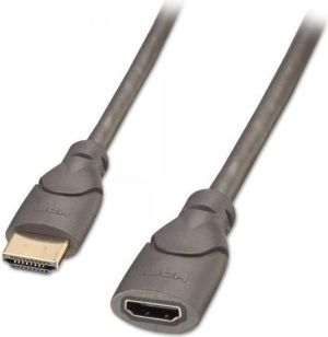 Kabel Lindy HDMI - HDMI 0.5m szary (41313) 1