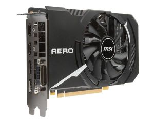 Karta graficzna MSI GeForce GTX 1060 AERO ITX 3GB OC GDDR5 (192 Bit) DVI-D, 2xHDMI, 2xDP, BOX (GTX 1060 AERO ITX 3G OC) 3