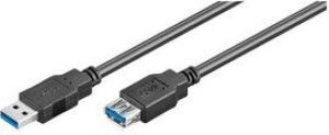 Kabel USB Goobay USB-A - 5 m Czarny (95726) 1