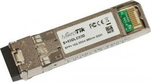 MikroTik Moduł optyczny SFP+ MonoModo Mikrotik S+85DLC03D 300 m 1