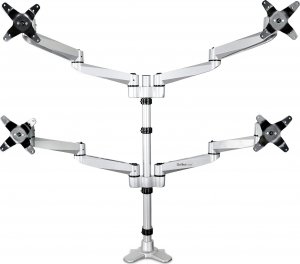 StarTech Uchwyt biurkowy na 3 monitory do 13" - 30" (ARMQUADPS) 2