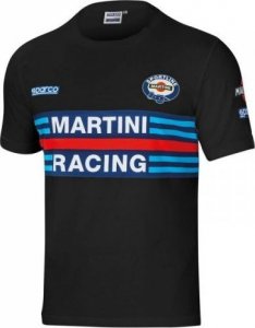 Sparco Koszulka z krótkim rękawem Męska Sparco Martini Racing Czarny (Rozmiar L) 1