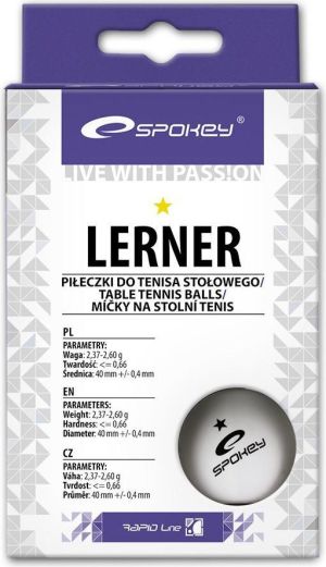 Spokey Piłeczki do ping-ponga białe (81872) 3