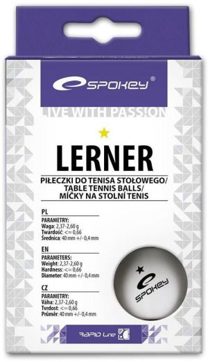 Spokey Piłeczki do ping-ponga białe (81872) 4