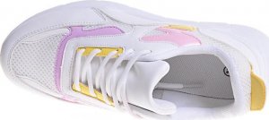 Pantofelek24 Białe damskie buty sportowe /F10-3 12395 T297/ 37 8