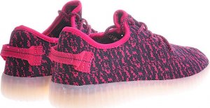 Pantofelek24 Damskie buty ze świecącą podeszwą Led /B3-1 12335 T192/ 38 10