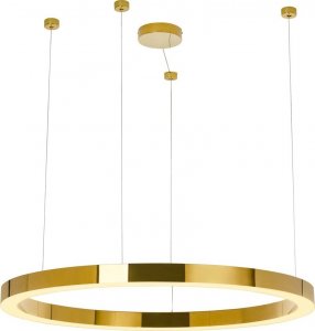 Lampa wisząca Selsey SELSEY Lampa wisząca Hage LED średnica 110 cm złota 1
