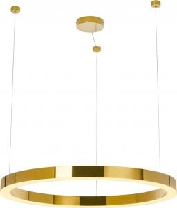 Lampa wisząca Selsey SELSEY Lampa wisząca Hage LED średnica 90 cm złota 1