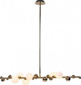 Lampa wisząca Selsey SELSEY Lampa wisząca Phaya nowoczesna 110 cm złota 1