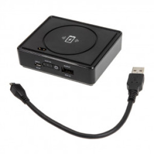 Powerbank SilverStone Qi Lader 5200mAh Czarny 5