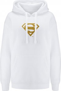 Babaco Bluza damska z haftem Superman 004 DC Biały Rozmiar: M 1