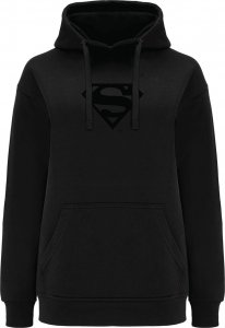 Babaco Bluza damska z haftem Superman 005 DC Czarny Rozmiar: XL 1