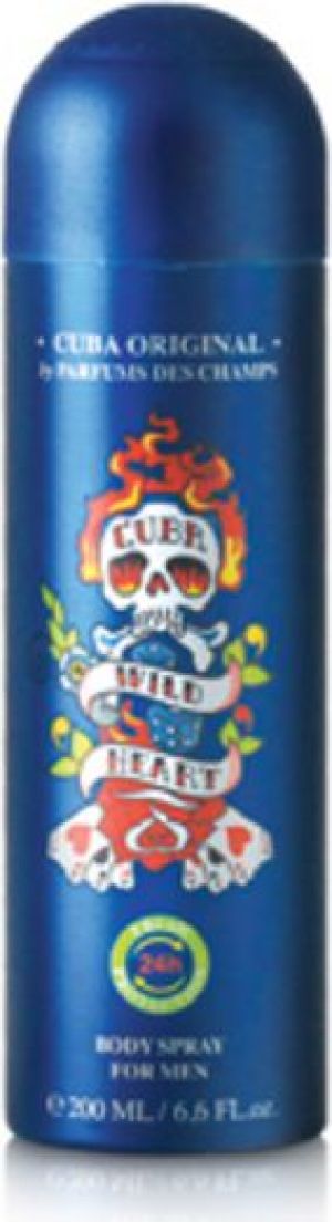 Cuba ORIGINAL Cuba Wild Heart DEO spray 200ml 1