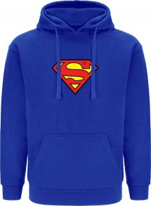 Babaco Bluza męska z kapturem Superman 002 DC Niebieski Rozmiar: XXL 1