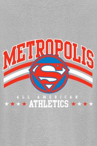 Babaco Bluza męska z kapturem Superman 031 DC Szary Rozmiar: XXL 2