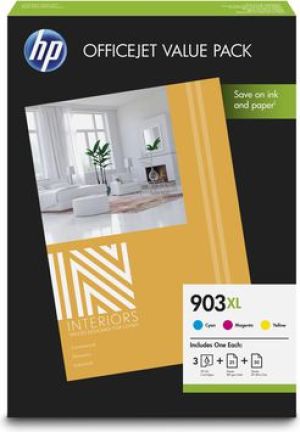 Tusz HP Atrament 903XL CMY Cartridge OVP Pack (1CC20AE) 2
