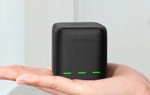 Telesin Ładowarka trójkanałowa dla GoPro Hero 9 / Hero 10 + 2 akumulatory (GP-BNC-901-B) 10