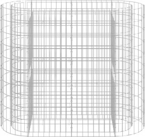 vidaXL vidaXL Podwyższona donica gabionowa, galwanizowane żelazo, 120x50x100 3