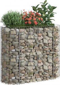 vidaXL vidaXL Podwyższona donica gabionowa, galwanizowane żelazo, 120x50x100 7