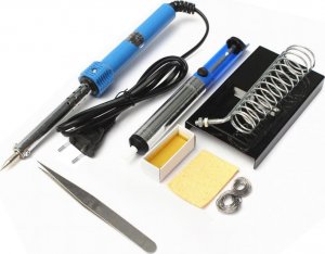 Retoo ZESTAW LUTOWNICZY 60W LUTOWNICA AKCESORIA 7SZT XXL 2