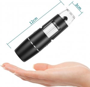 Mikroskop Retoo MIKROSKOP CYFROWY USB PRZYBLIŻENIE 1600 2MP 8 LED 12