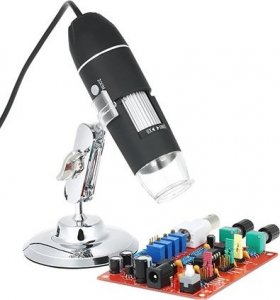 Mikroskop Retoo MIKROSKOP CYFROWY USB PRZYBLIŻENIE 1600 2MP 8 LED 14
