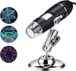 Mikroskop Retoo MIKROSKOP CYFROWY USB PRZYBLIŻENIE 1600 2MP 8 LED 16