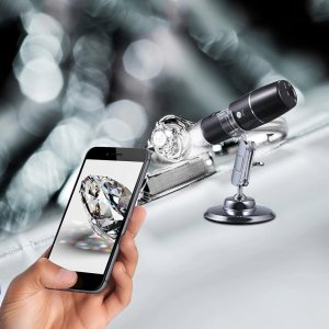 Mikroskop Retoo MIKROSKOP CYFROWY USB PRZYBLIŻENIE 1600 2MP 8 LED 3