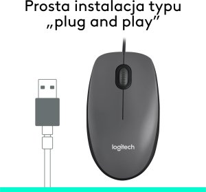 Mysz Logitech M100 (910-005003) 4