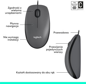 Mysz Logitech M100 (910-005003) 8