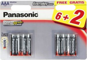Panasonic Bateria Everyday Power AAA / R03 8szt. 1