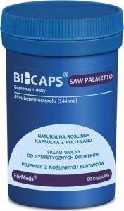 Formeds ForMeds Bicaps Saw Palmetto 60 kapsułek - WYSYŁAMY W 24H! 1