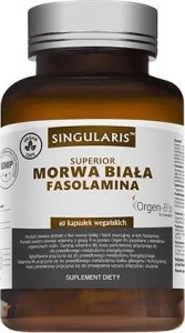 Singularis-Herbs Singularis Superior Morwa Biała Fasolamina 60 kapsułek wegańskich - WYSYŁAMY W 24H! 1