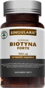 Singularis-Herbs Singularis Biotyna Forte 5000ug 60 kapsułek wegańskich - WYSYŁAMY W 24H! 1