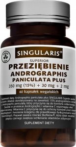 Singularis-Herbs Singularis Superior Przeziebienie Andrographis plus 60 kapsułek - WYSYŁAMY W 24H! 1