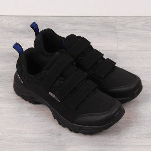 Buty trekkingowe damskie American Club Buty trekkingowe wodoodporne na rzepy czarne American Club 41 3