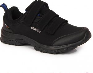 Buty trekkingowe damskie American Club Buty trekkingowe wodoodporne na rzepy czarne American Club 41 5