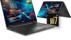 Laptop Dell 2w1 7390 i7-8GEN FullHD 16/128 SSD WIN+OFFICE 1