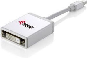 Adapter AV Equip DisplayPort Mini - DVI-I biały (133433) 1