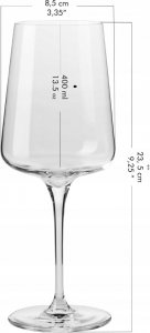 Krosno Kieliszki do białego wina INFINITY KROSNO 6x400ml 3